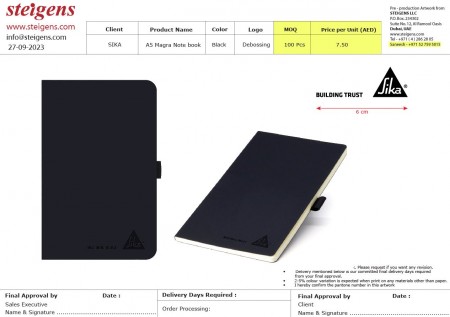 A5 Notebook Magra